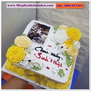 Bánh Sinh Nhật In Hình Ảnh - H375